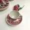 Red Fasan Porcelain Tea Dinner Set from Villeroy & Boch, 1980s, Set of 18 5
