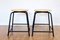 Industrial Stools, 1990s, Set of 2 1