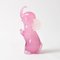 Pink Alabastro Glass Elephant Figurine attributed to Archimede Seguso, 1950s 3