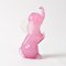 Pink Alabastro Glass Elephant Figurine attributed to Archimede Seguso, 1950s 10