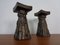 Large Brutalist Bronze Candleholder, 1960s, Set of 2, Image 3