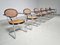 Italian Curved Tubular Dining Chairs by Marcel Breuer, 1970s, Set of 6, Image 4