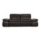 Gray Leather Two-Seater Evento Sofa with Electronic Recline Function from Koinor 1