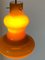 Lampe à Suspension en Verre de Murano Marron attribuée à Massimo Vignelli pour Vistosi, 1960 9