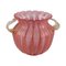 Murano Glass Vase with Handles, Image 1