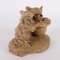 Ceramic Dogs Sculpture in Brown 5