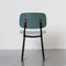 Green Over Black Revolt Chair by Friso Kramer for Hay 5