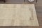 Vintage Turkish Beige Tan Wool Oushak Runner Rug, 1960s 4