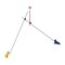 Cinquanta Mondrian Colors Suspension Lamp by Vittoriano Viganò for Astep 1