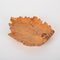 Mid-Century Italian Handmade Birch Maple Leaf-Shaped Centerpiece, 1950s 10