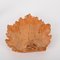 Mid-Century Italian Handmade Birch Maple Leaf-Shaped Centerpiece, 1950s, Image 7