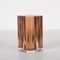 Mid-Century Italian Amber Inclusion Rhombus Resin Vase, 1970s 12