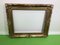 Antique Biedermeier Style Gold-Colored Wooden Frame, 1890s 1