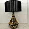 Celtic Studio Pottery Table Lamp with Dragon Pattern, 1960s 9