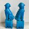 Large Turquoise Dogs of Foo, Set of 2 3