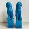 Large Turquoise Dogs of Foo, Set of 2 4
