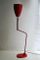 Red Industrial Table Lamp, Image 6