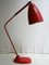 Red Industrial Table Lamp 3