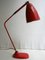Red Industrial Table Lamp, Image 3