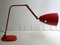 Red Industrial Table Lamp 4