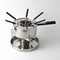 Vintage Stainless Steel Fondue Set by Peter Holmblad for Stelton, 1980s, Set of 3, Image 6