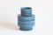 Blaue Keramik Rimini Vase von Aldo Londi für Bitossi, 1960er 3
