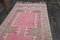 Vintage Turkish Hot Red Pink Runner Rug, 1960s, Image 7