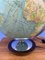 DUO Globus mit Glaskugel und Fuß aus verchromtem Metall von Globe Columbus, 1950er 6