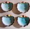 Shell-Shaped Ceramic Ashtrays from Rometti Ceramiche, Umbria, Italy, 1936, Set of 4 2