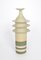 Jarrón Pagoda abstracto de cerámica de Alan Ashpool, England, años 70, Imagen 1