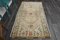 Vintage Turkish Beige Wool Area Rug, 1960s, Image 3