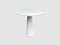 White Marble Side Table in the style of Angelo Mangiarotti for Up & Up, Italy, 1970s 5