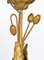 Lampade da comodino in metallo dorato, inizio XX secolo, set di 2, Immagine 11