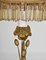 Lampade da comodino in metallo dorato, inizio XX secolo, set di 2, Immagine 8