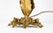 Lampade da comodino in metallo dorato, inizio XX secolo, set di 2, Immagine 12