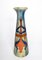 Large Flemish Studio Pottery Art Nouveau Drip Glazed Earthenware Vase, 1900s 1