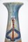 Große flämische Töpferei Vase im Jugendstil mit glasierter Steingutvase, 1900er 9