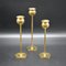 Tulip Candleholders by Pierre Forsell for Skultuna Bruk, Sweden, 1970s, Set of 3, Image 1