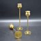 Tulip Candleholders by Pierre Forsell for Skultuna Bruk, Sweden, 1970s, Set of 3 2