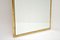 Vintage Brass Faux Bamboo Mirror, 1970s 5