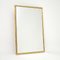 Vintage Brass Faux Bamboo Mirror, 1970s 2