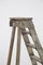 Antique Decorative Grey Wooden Ladder, 1920s 4