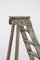 Antique Decorative Grey Wooden Ladder, 1920s, Image 4