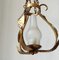 Floral Hanging Lamp in Coco Chanel Style 5