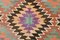 Vintage Jute Pattern Kilim Rug, 1965, Image 12