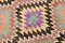 Vintage Jute Pattern Kilim Rug, 1965, Image 10