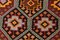 Geometric Pattern Wool Kilim Rug, 1964, Image 11