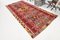 Tapis de Couloir Kilim de Ferme Rouge, 1964 2