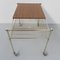 Vintage Coffee Table with Rack, 1950s 4