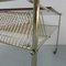 Vintage Coffee Table with Rack, 1950s 5